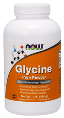 NOW Foods Glycine Pure Powder - 454g