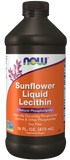 NOW Foods Sunflower Liquid Lecithin - 473 ml