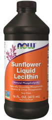 NOW Foods Sunflower Liquid Lecithin - 473 ml