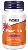 NOW Foods Vitamin A 10,000IU - 100 Softgels