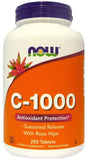 Vitamin C-1000 with Rose Hips - Sustained Release - 250 tablets | NOW Foods