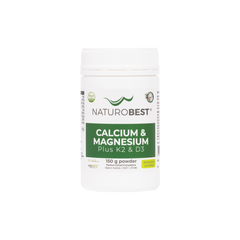 NaturoBest Calcium &amp; Magnesium Plus K2 &amp; D3 - 150g