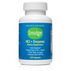 Smidge HCL + Enzymes - 120 Capsules