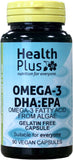 Health Plus Omega-3 DHA:EPA 500mg (Vegan)
