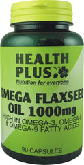 Health Plus Omega Flaxseed Oil 1000mg