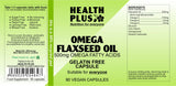 Health Plus Omega Flaxseed Oil 500mg