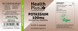 Health Plus Potassium 100mg
