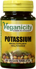 Veganicity Potassium 100mg