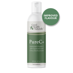 Good Health Naturally PureC+ Liposomal Vitamin C + Quercetin 180ml