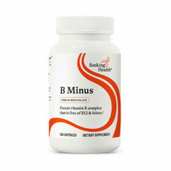 Seeking Health B-Minus (B12 and Folate Free) - 100 Capsules