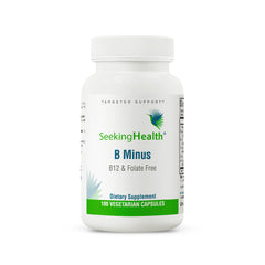 Seeking Health B-Minus (B12 and Folate Free) - 100 Capsules