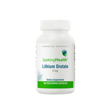 Seeking Health Lithium Orotate 5mg - 100 Capsules