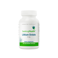 Seeking Health Lithium Orotate 5mg - 100 Capsules