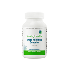 Seeking Health Trace Minerals Complex (Iron Free) - 30 Capsules