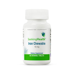 Seeking Health Iron Chewable - 60 Tablets