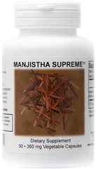 Supreme Nutrition Products Manjistha Supreme (Rubia cordifolia) 360mg - 90 Capsules