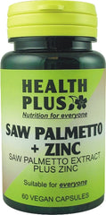 Health Plus Saw Palmetto + Zinc