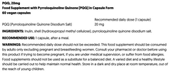 Osavi PQQ, 20mg - 60 vegan caps