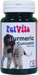 PetVits Turmeric Curcumin - for cats & dogs