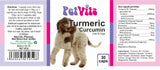 PetVits Turmeric Curcumin - for cats & dogs