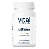 Vital Nutrients Lithium Orotate 5mg - 90 Capsules