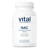 Vital Nutrients N-Acetyl-L-Cysteine (NAC) 600mg - 100 Capsules