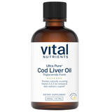 Vital Nutrients Ultra Pure Cod Liver Oil (Lemon Flavour) - 200ml