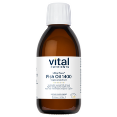 Vital Nutrients Ultra Pure Fish Oil 1400 (Lemon Flavour) - 200ml