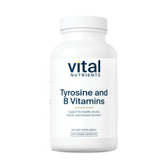 Vital Nutrients Tyrosine and B Vitamins - 100 Capsules