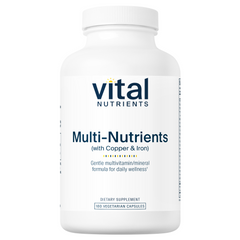 Vital Nutrients Multi-Nutrients 4 (with Copper &amp; Iron) - 180 Capsules