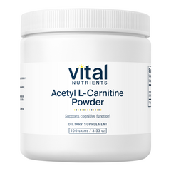 Vital Nutrients Acetyl L-Carnitine Powder - 100g