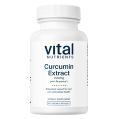 Vital Nutrients Curcumin Extract with Bioperine 700mg - 60 Capsules