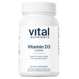 Vital Nutrients Vitamin D3 2,000 IU - 90 Capsules