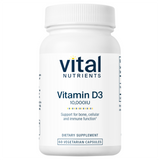 Vital Nutrients Vitamin D3 10,000 IU - 60 Capsules