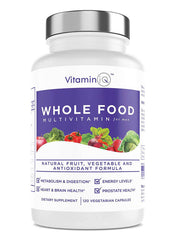 Vitamin IQ Whole Food Multivitamin for Men - 120 Capsules