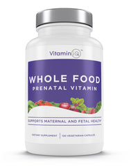 Vitamin IQ Whole Food Prenatal Vitamin - 120 Capsules