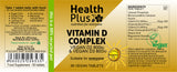 Health Plus Vitamin D Complex 1600