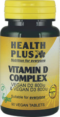 Health Plus Vitamin D Complex 1600