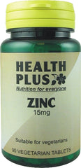Health Plus Zinc 15mg