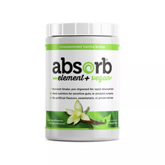 Absorb Element+ Vegan Unsweetened Vanilla Brulée - 1kg | Imix Nutrition