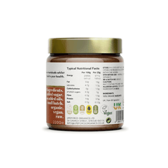 Lifeforce Organics Activated Smooth Hazelnut Butter 220g SINGLE