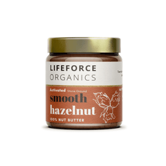 Lifeforce Organics Activated Smooth Hazelnut Butter 220g x 6 CASE