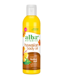 Alba Botanica Hawaiian Body Oil Kukui Nut 251ml