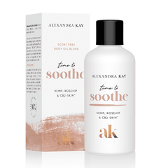 Green People Alexandra Kay Scent Free Body Oil Blend Time to Soothe 100ml