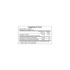 Allithiamine B1 50mg - 250 Capsules | Ecological Formulas