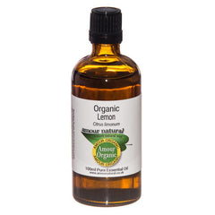 Amour Natural Organic Lemon Essential Oil 100ml