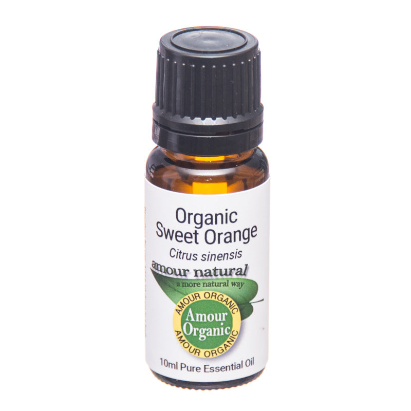 Amour Natural Organic Sweet Orange Essential Oil 10ml