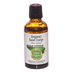 Amour Natural Organic Sweet Orange Essential Oil 50ml