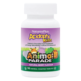NaturesPlus Animal Parade Acidophi Kidz Mixed Fruit Flavour with Sugar 90s