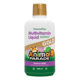 NaturesPlus Animal Parade GOLD Multivitamin Liquid Tropical Berry Flavour 900ml